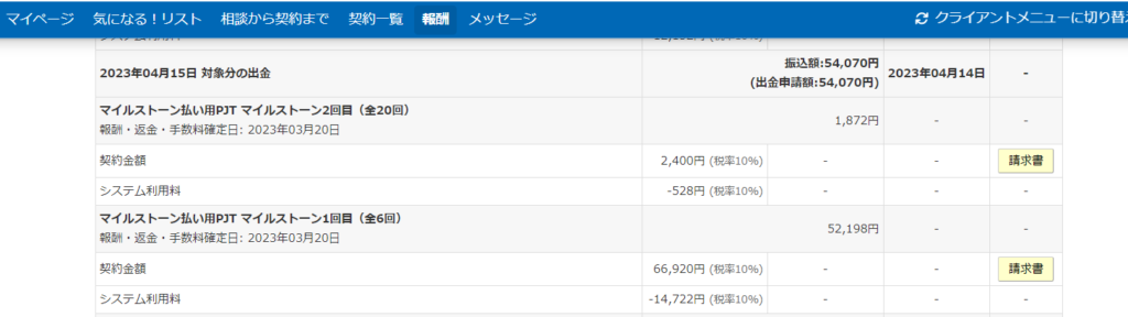 6ヶ月目の初心者Webライターの収入は？-実績